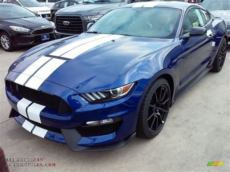 2016 Ford Mustang Shelby Gt350 In Deep Impact Blue Metallic Photo 5