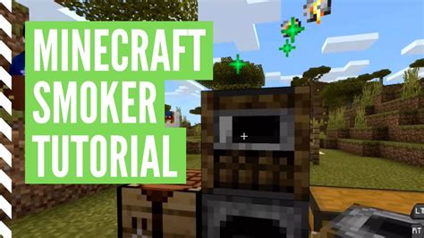 How To Make A Smoker In Minecraft Minecraft Smoker Tutorial Youtube