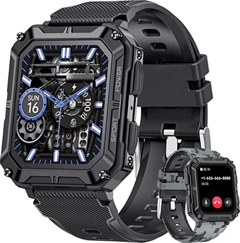 LIGE Smartwatch Herren 1 83 Militärische Smartwatch mit