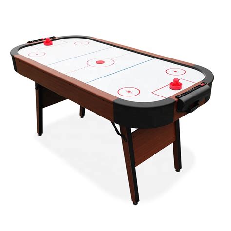 Indoor Sport Game 5ft Folding Leg Electric Air Hockey Table Feite Sports