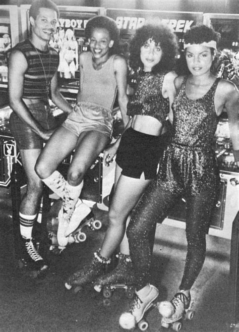 Boogie On Down At The Roller Disco Disco Fashion Roller Disco Disco
