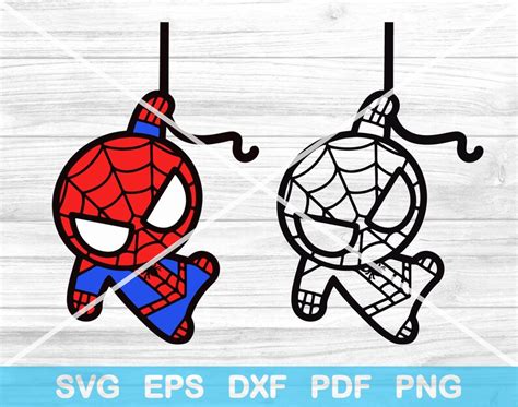 Spider Man Kid Svg