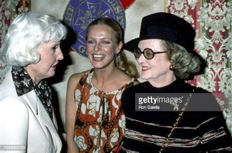 Barbara Stanwyck Cheryl Ladd And Bette Davis During Publicists