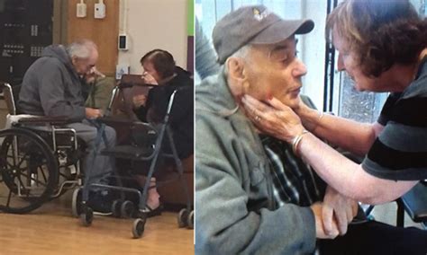 El Emotivo Reencuentro De Dos Ancianos Que Habían Sido Separados