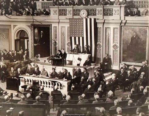Address To Congress By Franklin D Roosevelt December 8 1941 1230