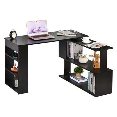 Buy Homcom Degree Rotating Home Office Desk L Shaped Corner