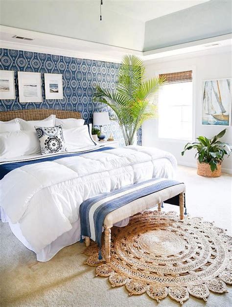 Tropical Master Bedroom Decor Tropical Master Bedroom In 2020 Blue