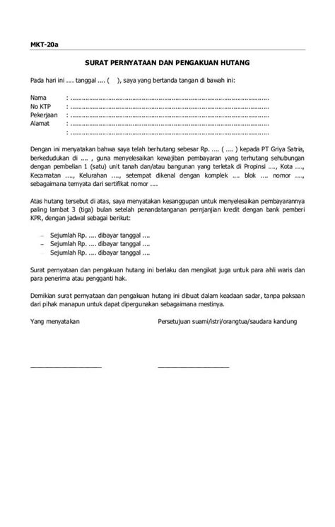 Contoh surat permohonan keringanan pembayaran hutang. 99+ Macam Contoh Surat Pernyataan Berbagai Keperluan Yang Baik dan Benar LENGKAP