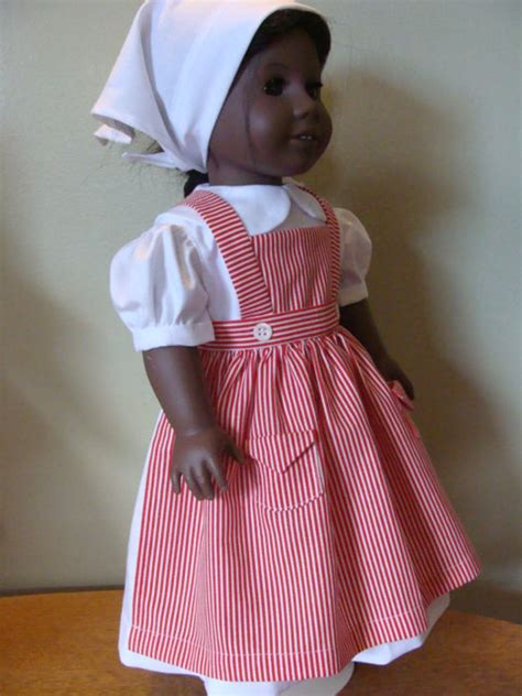 Candy Striper Outfit For 18 Inch Doll Etsy