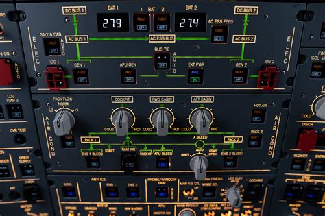 Airbus A320 Overhead Panel Plugandplay Simonsolutioneu Hardware For