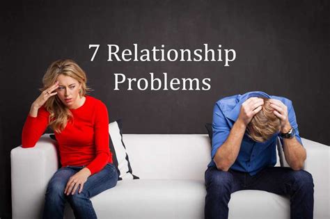 7 Relationship Problems Connected Marriage