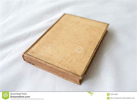 Old Brown Book Hardcover Stock Photo Image Of Brown 108154600