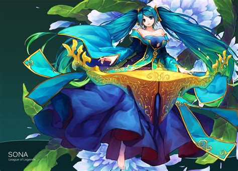 Sona Buvelle League Of Legends Drawn By Currybowl Danbooru
