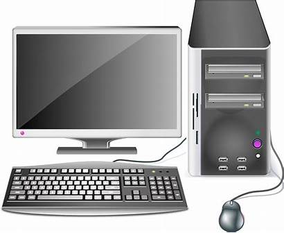 Computer Clipart Monitor Keyboard Transparent Clip Technology