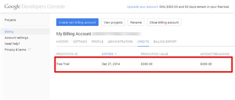 When you begin the free trial, google creates a billing account for you and credits $300 to your account. Host your Application in the Google Cloud with XAMPP and ...