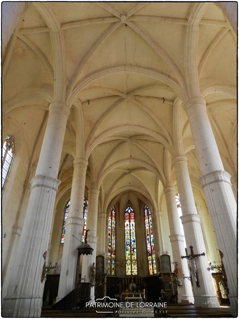 PATRIMOINE DE LORRAINE BLENOD LES TOUL Eglise Saint Médard intérieur