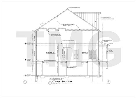 14 House Cross Section Drawing That Will Bring The Joy Home Plans