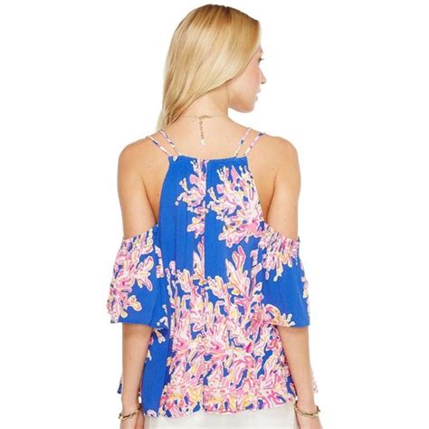 Lilly Pulitzer Tops Lilly Pulitzer Bellamie Top In Brilliant Blue