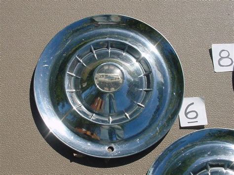 Sell 1954 Chevrolet 54 Chevy Hubcaps Bel Air 4 Each Full Size Hub Caps
