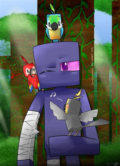 Cute Minecraft Enderman Minecraft Drawings Minecraft Pictures