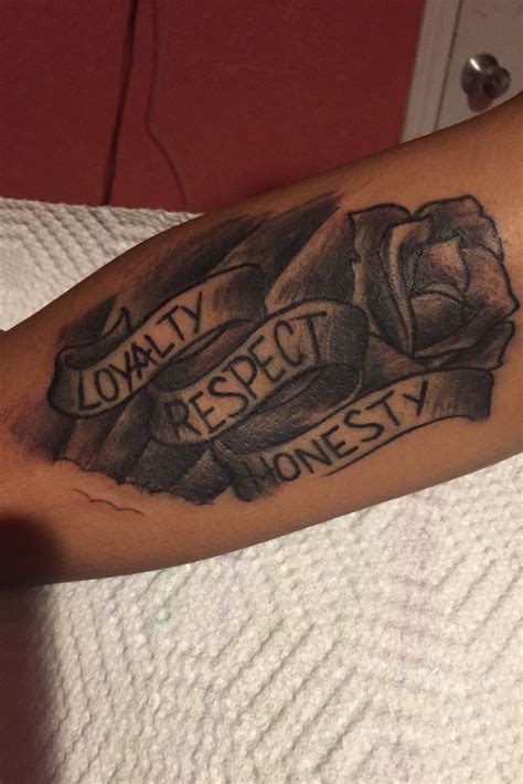 Aggregate More Than 66 Loyalty Love Respect Tattoo Latest Ineteachers
