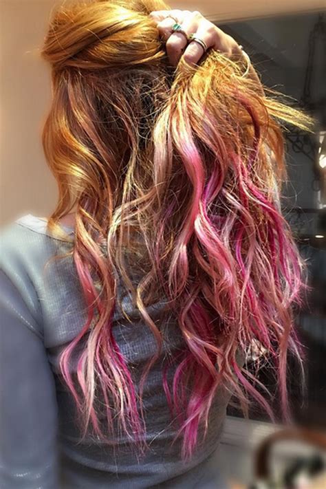 Hair dye is a great way to shake up your normal style and express your personality. Dip Dye Hair: Celebrity Inspiration | Look