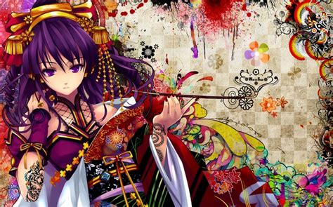 533201 Anime Traditional Clothing Anime Girls Colorful Snyp Beatmania