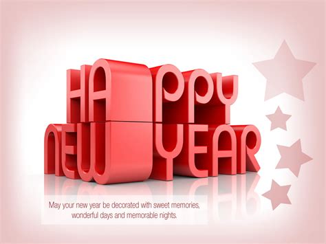 Happy New Year Wishes Latest 3d Hd Wallpaper