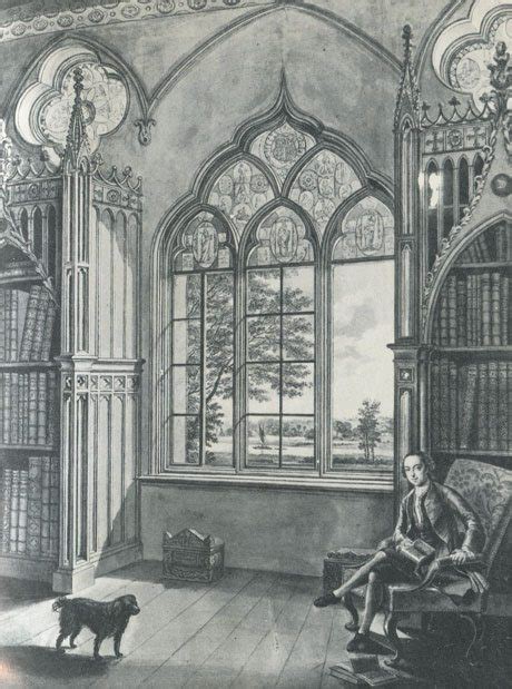 Horace Walpole In His Library Painted By Muntz In 2022 Walpole