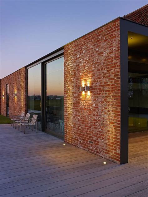 Modern Brick Wall Exterior Design