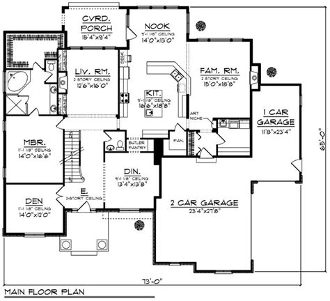 House Plan 72913 European Style With 3584 Sq Ft 4 Bed 3 Bath 1