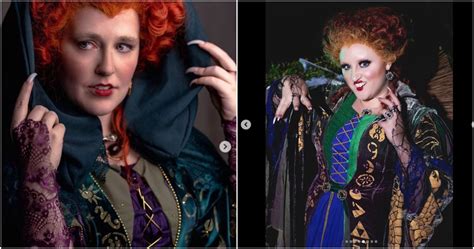 Hocus Pocus 10 Winifred Sanderson Cosplays That Will Give You The Chills