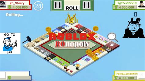 Playing Monopoly In Roblox Roblox New Ronopoly Youtube