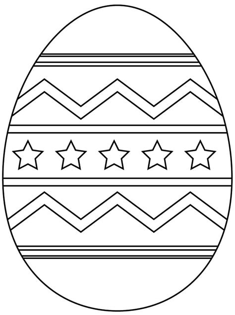 Dibujos De Huevo De Pascua Para Colorear Para Colorear Pintar E