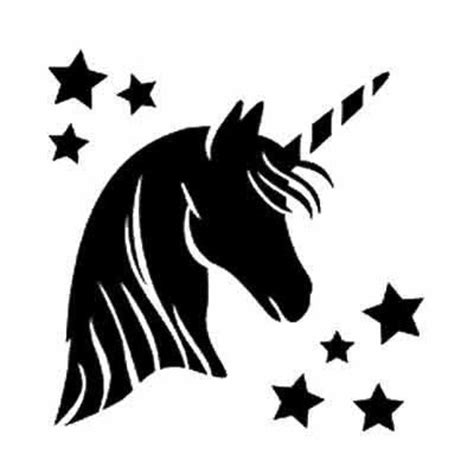 Una Buena Idea Cuadros Para Princesitas 🎀 Unicorn Stencil Unicorn