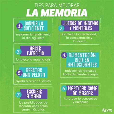 Tips Para Mejorar La Memoria Mejorar La Memoria Frases Educativas