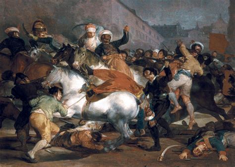 Francisco De Goya Y Lucientes El Dos De Mayo De 1808 En Madrid La