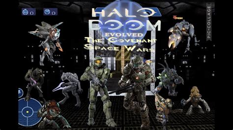 Halo Doom Evolved The Covenant Space Wars Gzdoom Showcase Stream