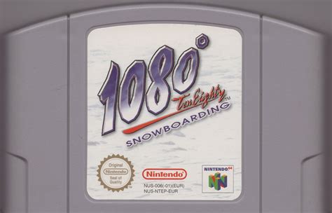 1080 Ten Eighty Snowboarding The Classic Game