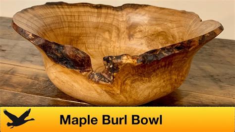 Maple Burl Bowl Wood Turned Home And Living Home Décor