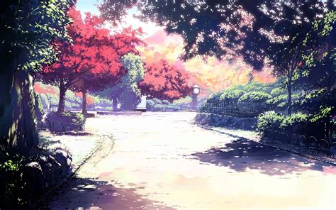 Anime Landscape Desktop Hd Wallpapers Wallpaper Cave