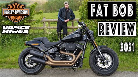 Harley Davidson Fat Bob Review 2021 114 Cruiser Motorcycle With Vance
