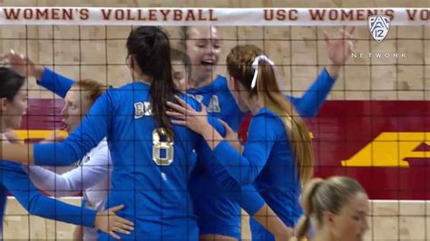 Recap UCLA W Volleyball Powers Past USC YouTube