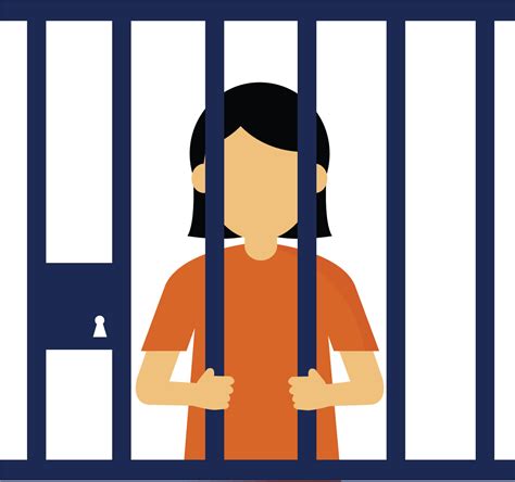 Abused Women Are Still Behind Bars Cartoon Transparent Cartoon