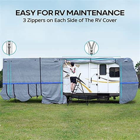 Quictent Upgraded Travel Trailer Rv Cover Extra Thick 6 Ply Camper