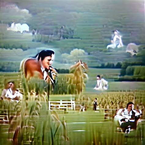 Elvis Singing Cow Pasture Ai Generated Artwork Nightcafe Creator