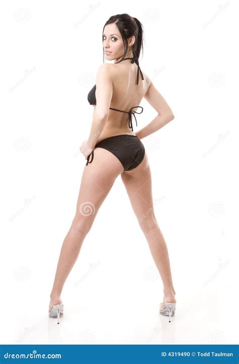 Reizvolle Frau Im Bikini Stockbild Bild Von Stehen Haltungen My Xxx Hot Girl