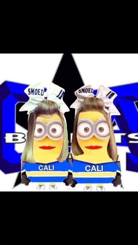 Smoed Twins Minions Cheer Pictures Allstar Cheerleading Cheerleading