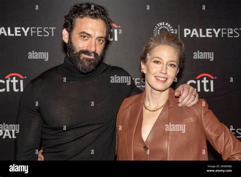 Morgan Spector L And Carrie Coon Attend The Gilded Age During The