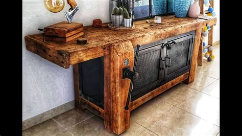 Nos meubles sont fonctionnels, avec de nombreux rangements, tels que des tiroirs et casiers sous les lits, ou bien des niches, placards et cases dans les commodes et bibliothèques. FABRIQUER UN MEUBLE INDUSTRIEL AVEC UN ANCIEN ETABLI DIY ...
